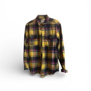 Heritage Yellow and Blue Plaid Men's Shirt